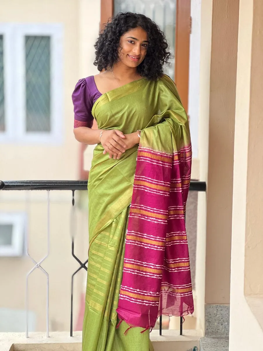 Premium Kota Staple Silk Saree